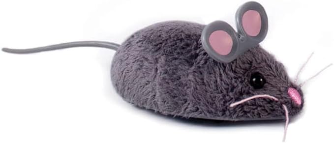 HEXBUG 503502 - Mouse Cat Toy zabawka, szara, 1 sztuka (1 opakowanie)