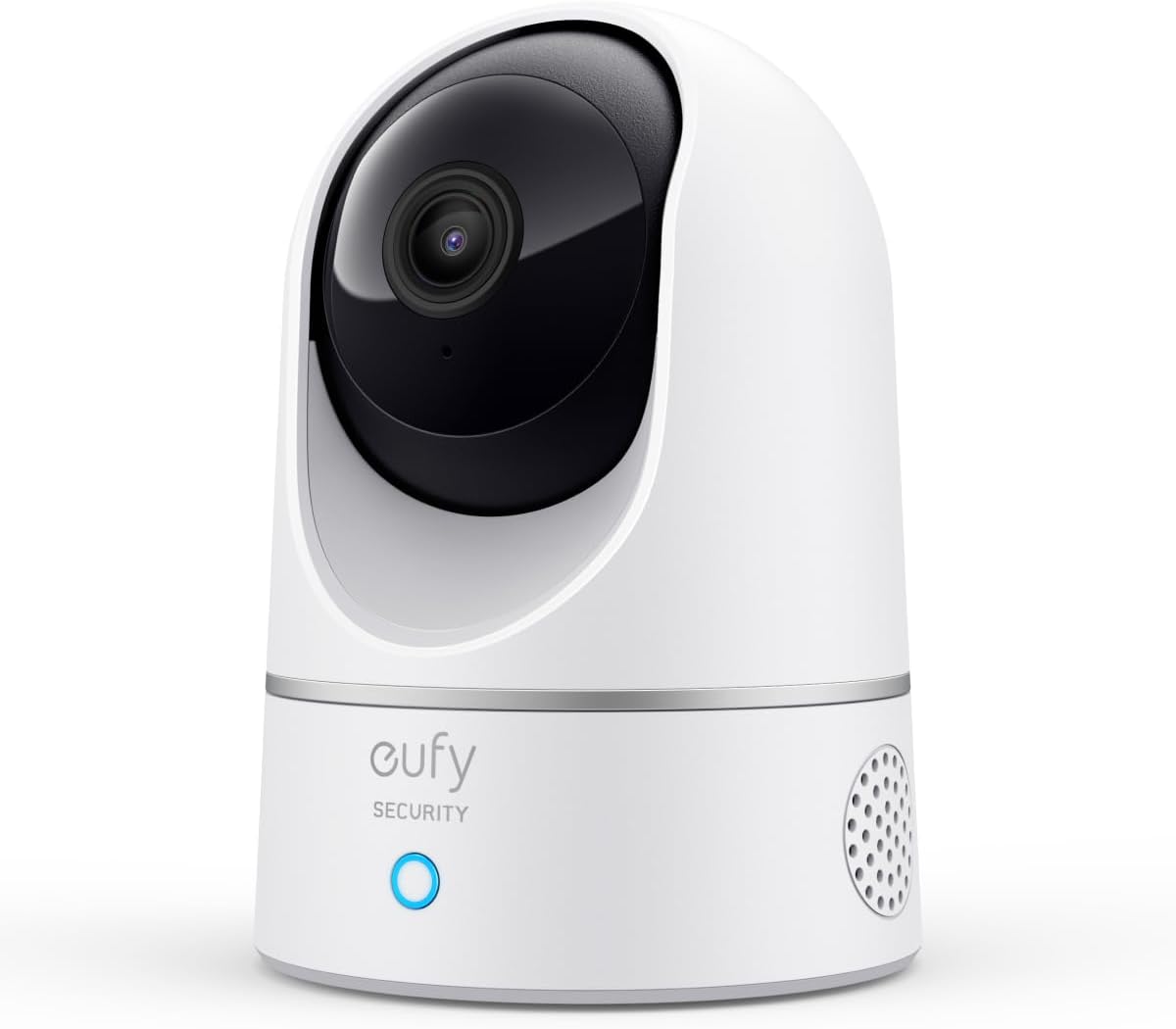 Solo IndoorCam E220 (P24) eufy Security, kamera 2K obrót i pochylenie, kamera bezpieczeństwa domowego, wewnętrzna kamera Wi-Fi na wtyczkę, AI człowieka i zwierzęcia, asystentem głosowym (2 sztuki) - obrazek 2