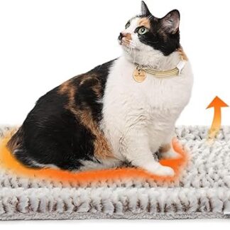 Mora Pets Samogrzewająca Mata Dla Psa Miękka Samogrzewający Koc Dla Szczeniąt Dwustronny Bezprądu Mata Grzewcza Dla Zwierząt Podwójny Komfort 70x46 cm