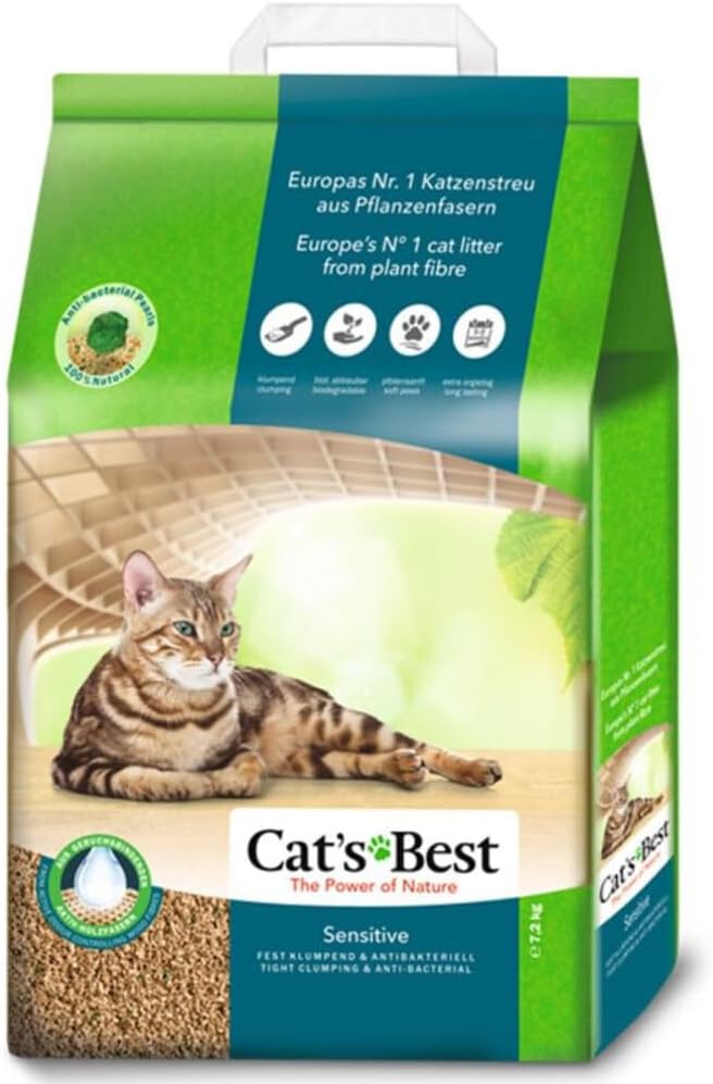Cat'S Best Sensitive 4002973257135 Żwirek dla Kotów, 7,2 kg /20 l - obrazek 2