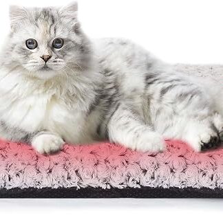 HAPPY HACHI Samodzielnie Ogrzewający Koc dla Kotów - Termiczny, Nadaje Się Do Prania, Poduszka Grzewcza dla Zwierząt Domowych, Cichy, Bez Prądu, 60 x