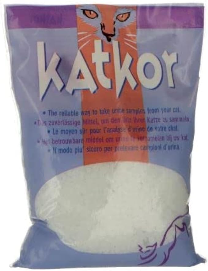 Katkor kuweta perłowa | 200 g | Żwirek dla kota do pobierania moczu | Do analizy moczu kota | Z pipetą i rurką odzyskującą