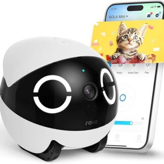Enabot ROLA Mini zabawny robot towarzyszący zwierzętom domowym