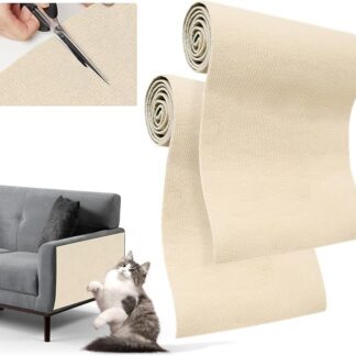 Cat Scratching Pad, 200x40cm Wspinaczkowy drapak dla kota DIY Samoprzylepna mata do drapania dla kota, wycinana mata do drapania dla kota Sofa