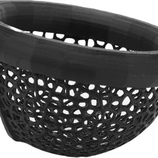 Zerodis Dekoracja Akwarium Akwaspape Dostarcza Kompaktowe Ryby Pływające Cave Aquarium Float Bedta Betta Play Side Hammock Fish Krewetki Pływające Schronienie do Zabawy (BLACK)