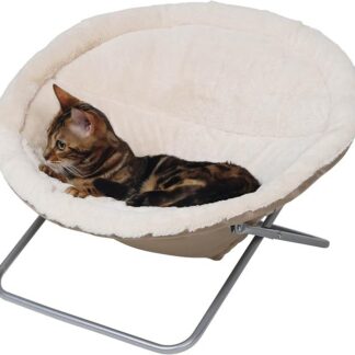 Kerbl 82640 Leżak Alice, średnica 58 cm, wysokość 36 cm, beżowy