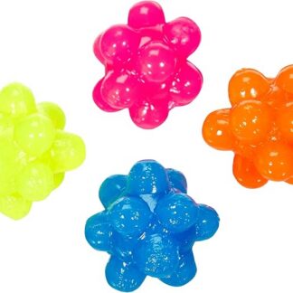 TRIXIE Gumowe kulki z wypustkami, Ø 3,5 cm, 4 szt., 1 sztuka (1 opakowanie)