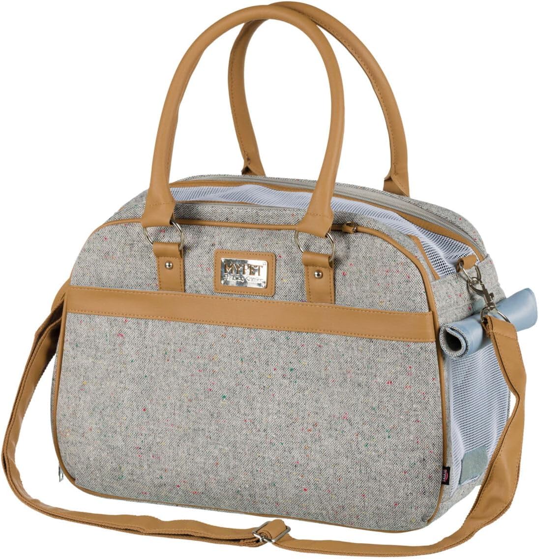Trixie Tasche Holly, 30 × 30 × 50 cm, czarne/szare - obrazek 2