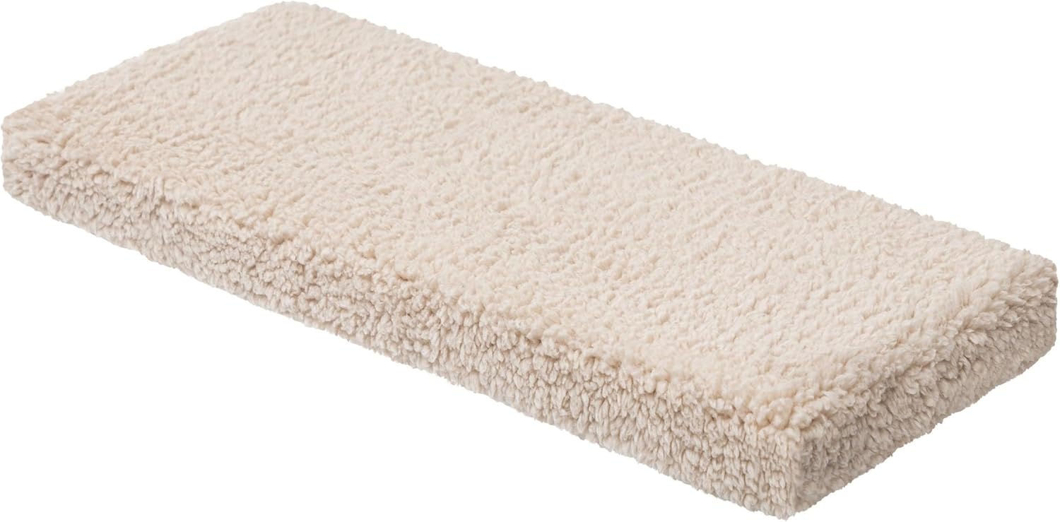 PillowPrim Leżanka okienna dla kotów, antypoślizgowa – miękka i przytulna legowisko na parapet, samonagrzewający się koc – poszewka do prania, 60 x 20 - obrazek 6