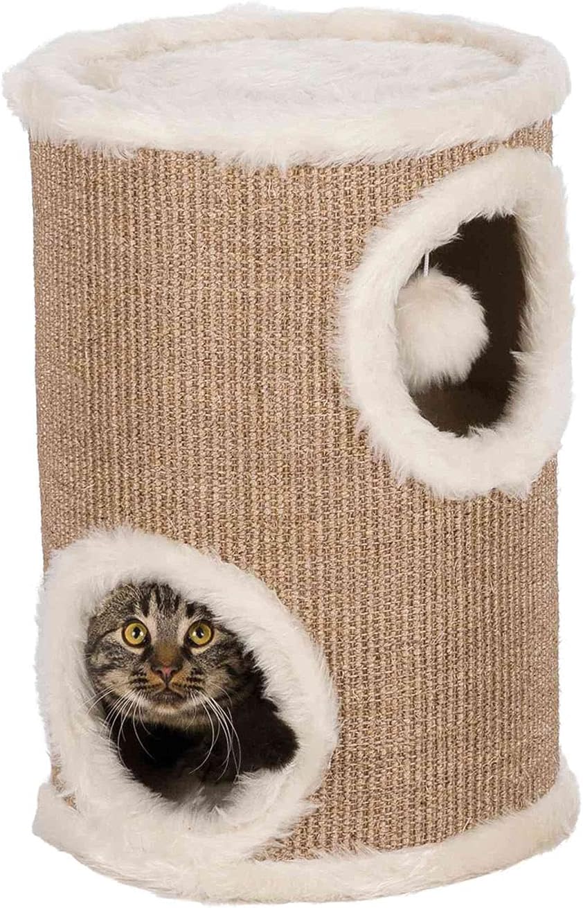 Trixie 4331 Cat Tower Edoardo, 50 cm, taupe/kremowy - obrazek 3