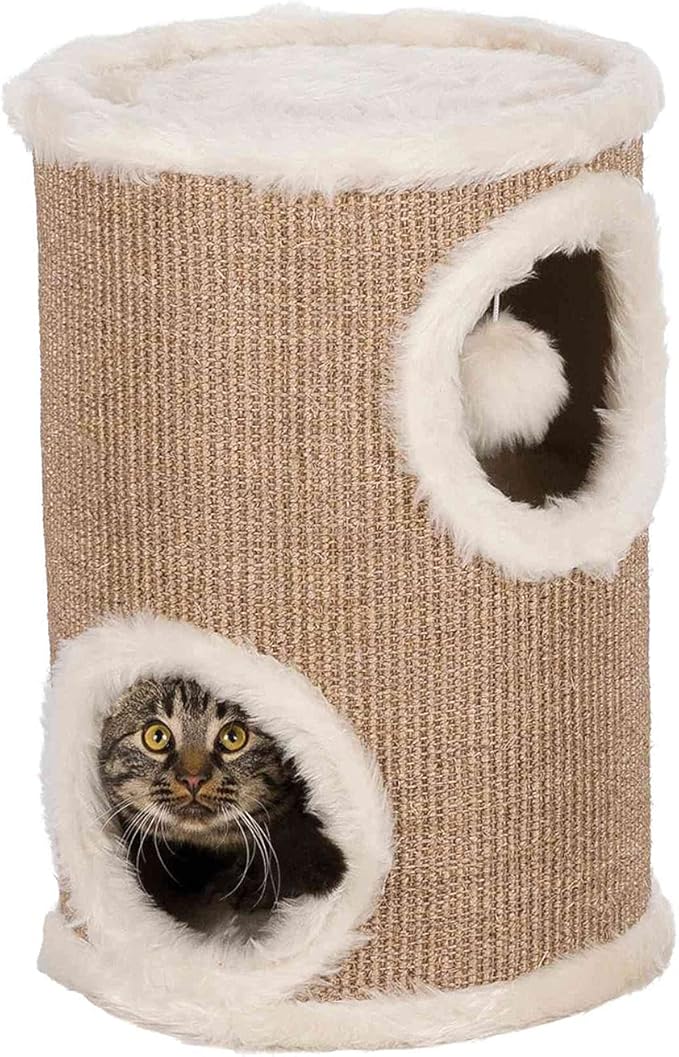 Trixie 4331 Cat Tower Edoardo, 50 cm, taupe/kremowy