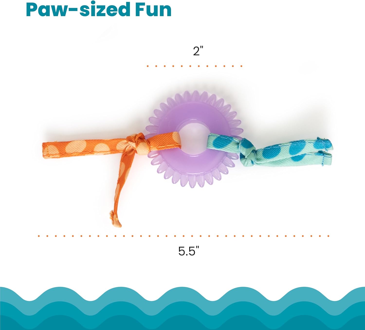 Petstages Dental Kitty Chew Wheel - Zabawka dla kotów z kocimiętką - wielobarwna - obrazek 6