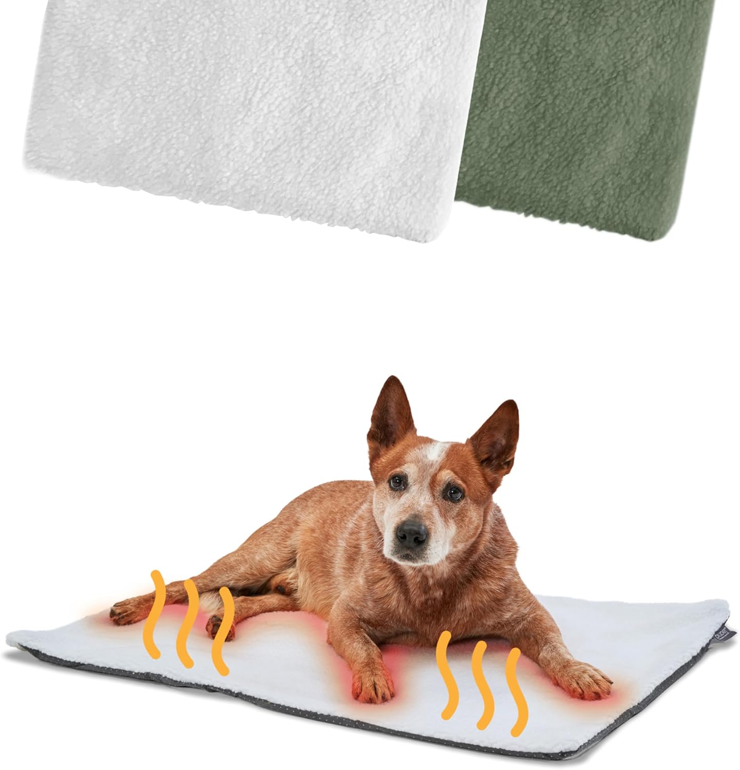 PiuPet® Samonagrzewający się Koc dla Kota 60x45cm | Mata Bez Prądu | Antystresowy Koc dla Kotów Domowych | Biały - obrazek 4