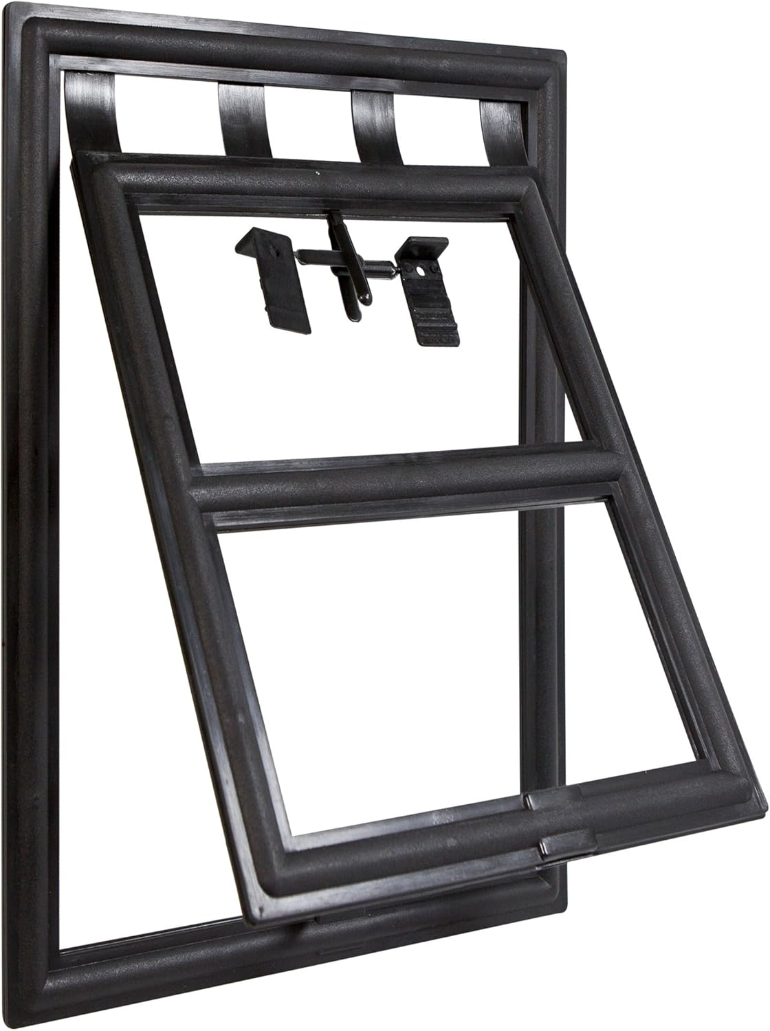 Windhager, 03333 Kotownica z Easyclip montażowy, rama chroniąca przed owadami, czarna, blokada, 20 x 25 cm - obrazek 2