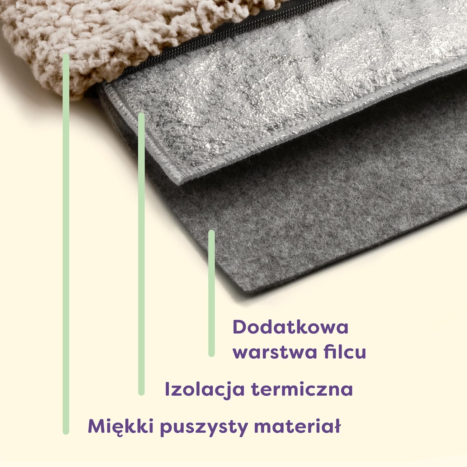 Legowisko Na Okno Dla Kota 90 Cm - Mata Samonagrzewająca Się - Antypoślizgowa Do Dużych I Małych Okien - Miękki I Przytulny Hamak - Pokrowiec Z Możliwością Prania (Brązowy) - obrazek 4