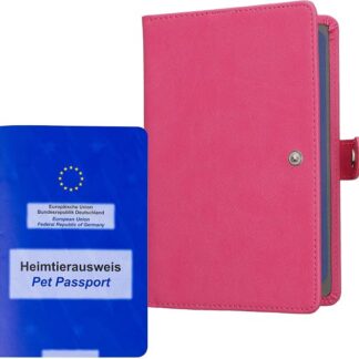 kwmobile etui na paszport szczepień dla zwierząt - ochronne etui na legitymację