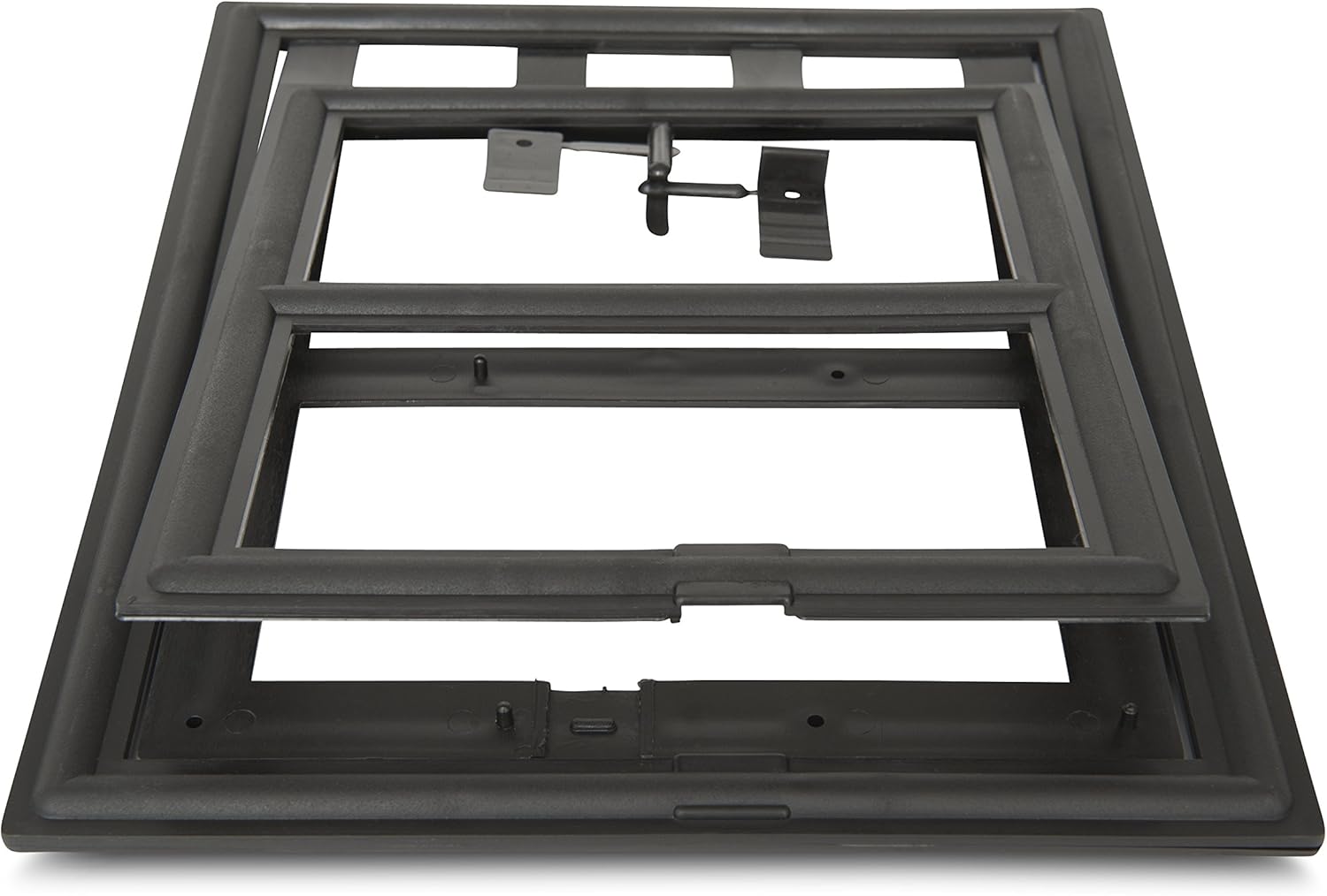 Windhager, 03333 Kotownica z Easyclip montażowy, rama chroniąca przed owadami, czarna, blokada, 20 x 25 cm - obrazek 4