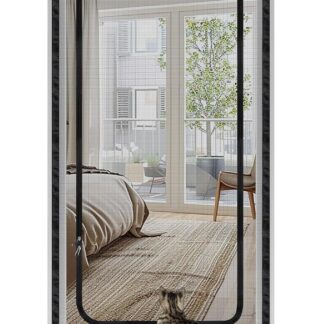 DBREAKS Siatka dla kota na balkon, z zamkiem błyskawicznym, do biegania, ochrona przed kotami, ochrona przed zwierzętami domowymi, bez wiercenia (90 x 210 cm)