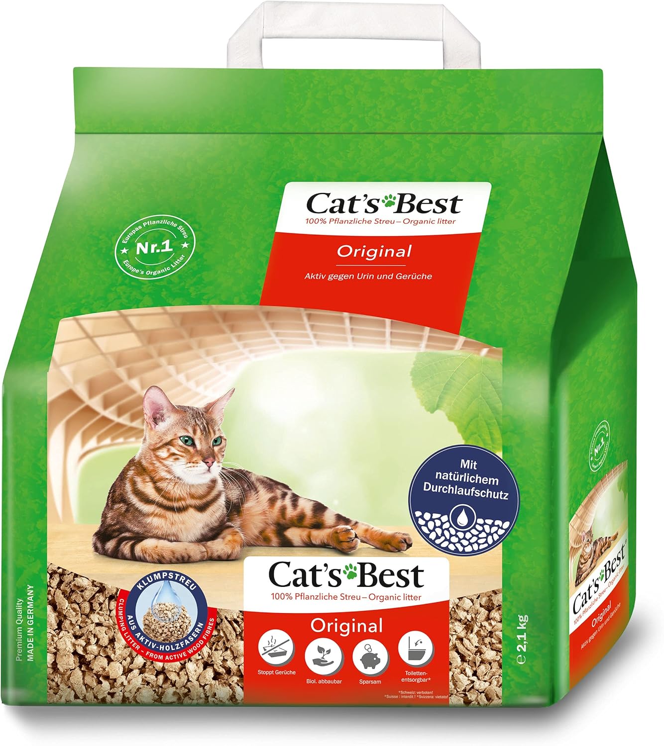 Cat'S Best Żwirek dla Kota, 2,1 kg - obrazek 2