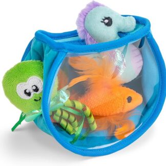 Catstages Hide & Seek Fish Bowl Interactive Cat Puzzle Toy
